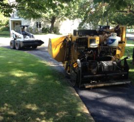 Homeowners association path residential paving